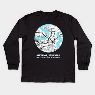 Kuching Sarawak Malaysia, Next Travel Destination Kids Long Sleeve T-Shirt